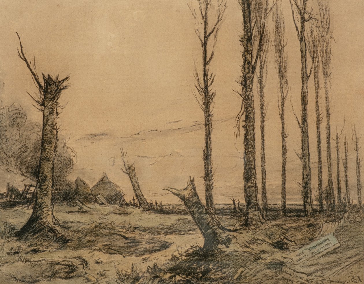 Bitwa pod Ypres autorstwa Captain Edward Henry Handley Read