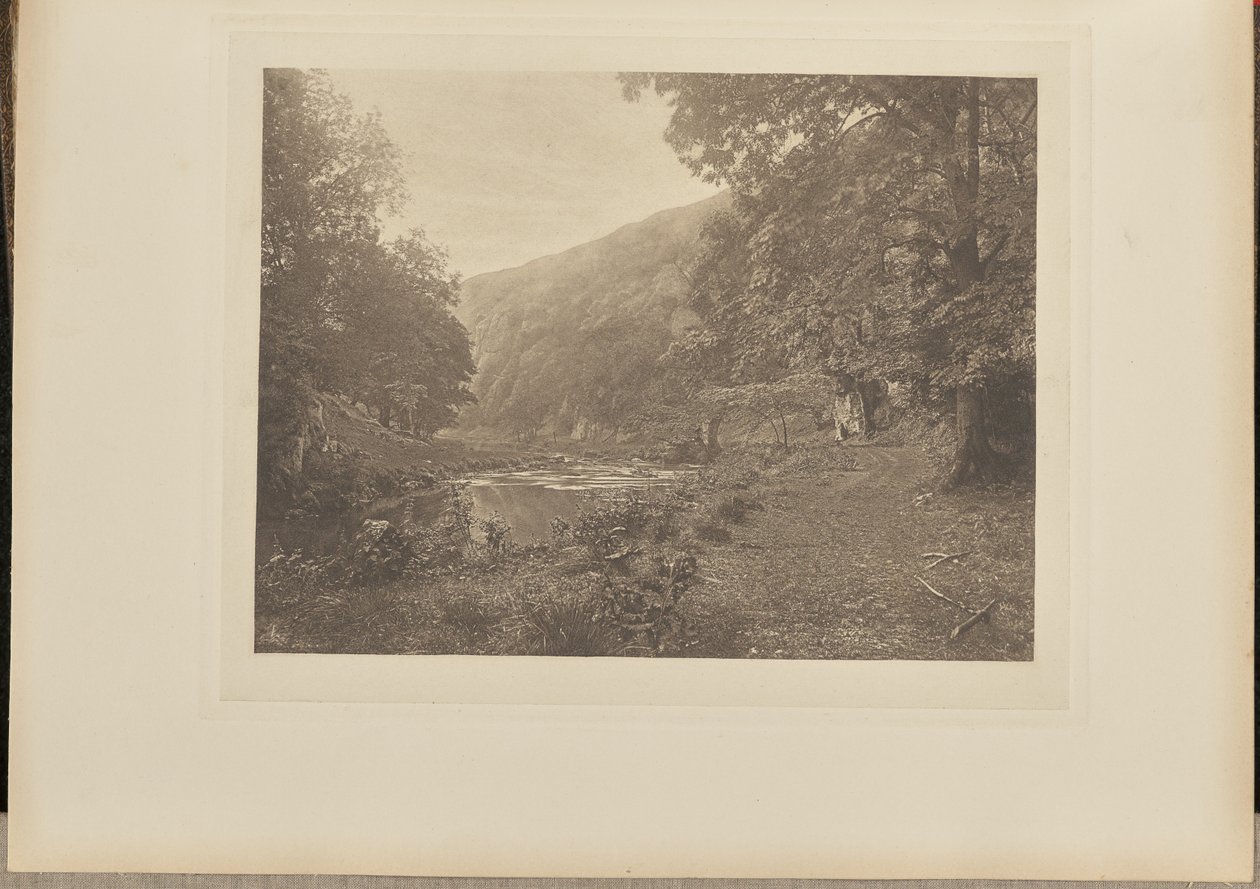 W Dove Dale autorstwa Captain George Bankart