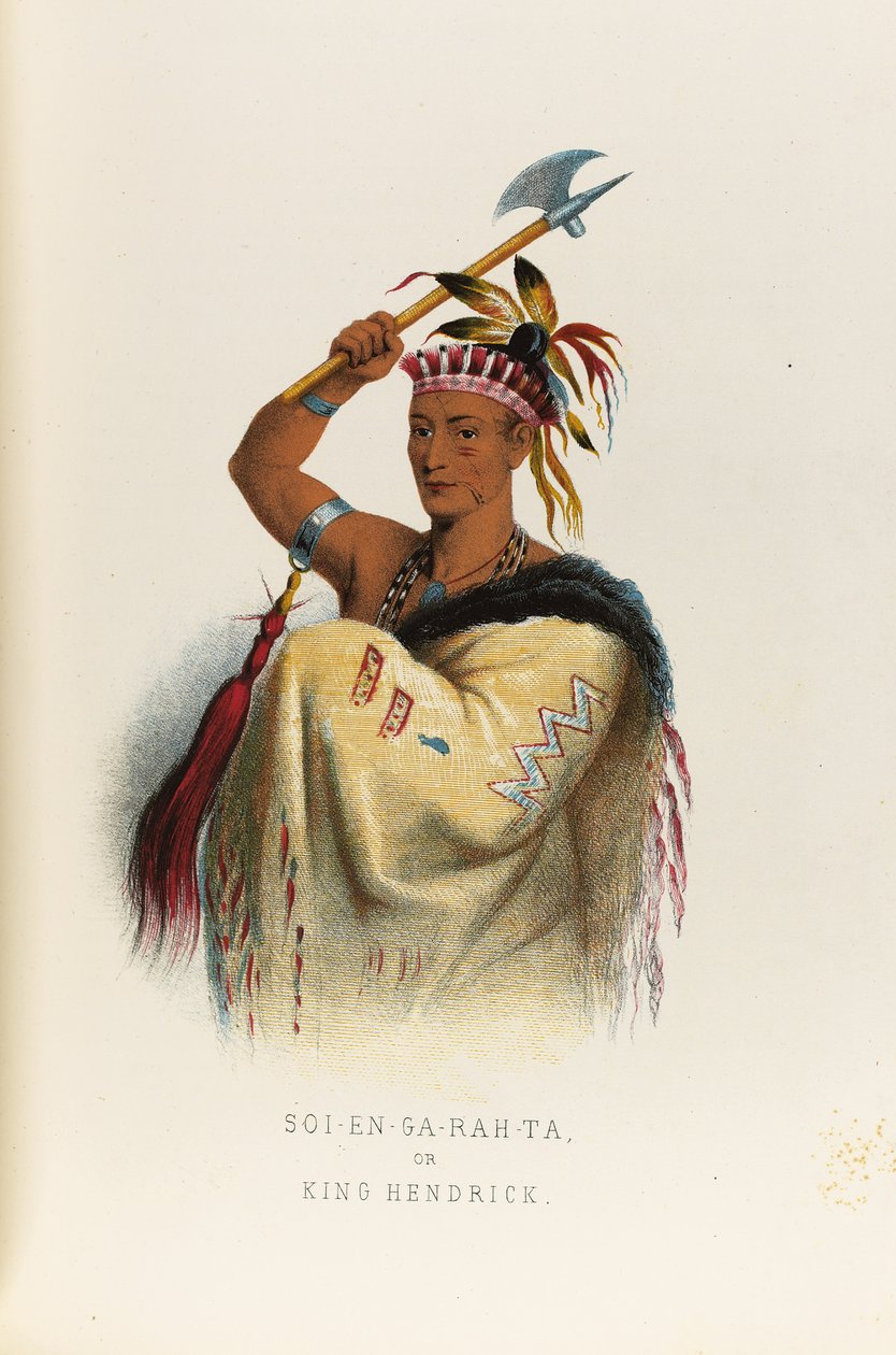 Soi-En-Ga-Rah-Ta lub Król Hendrick, autorstwa Captain Seth Eastman