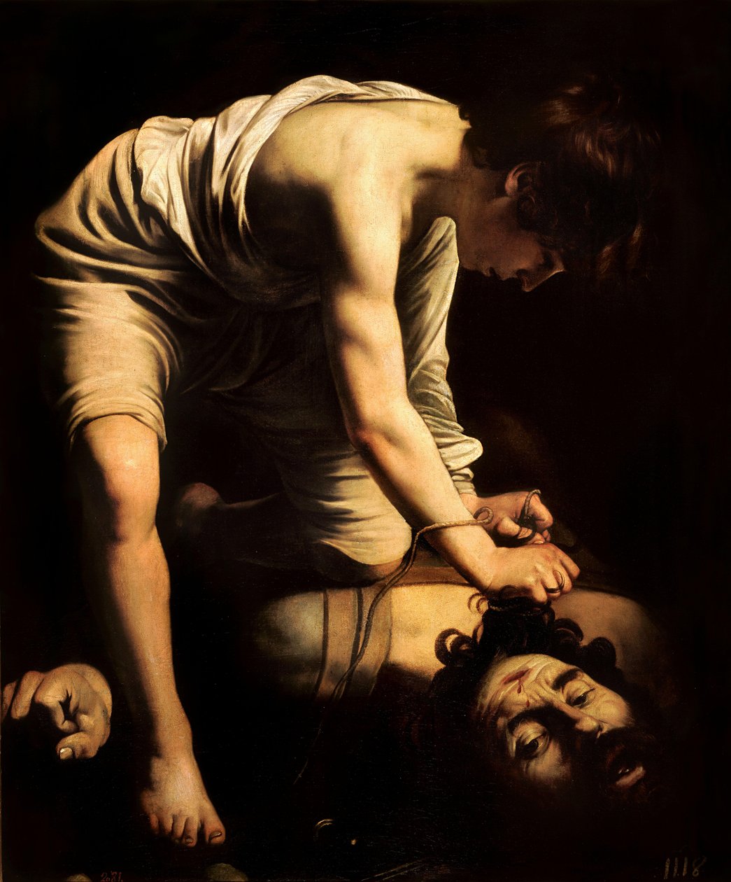 Dawid i Goliat autorstwa Michelangelo Merisi Caravaggio