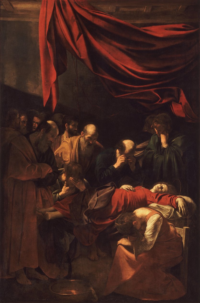 Śmierć Dziewicy autorstwa Michelangelo Merisi Caravaggio