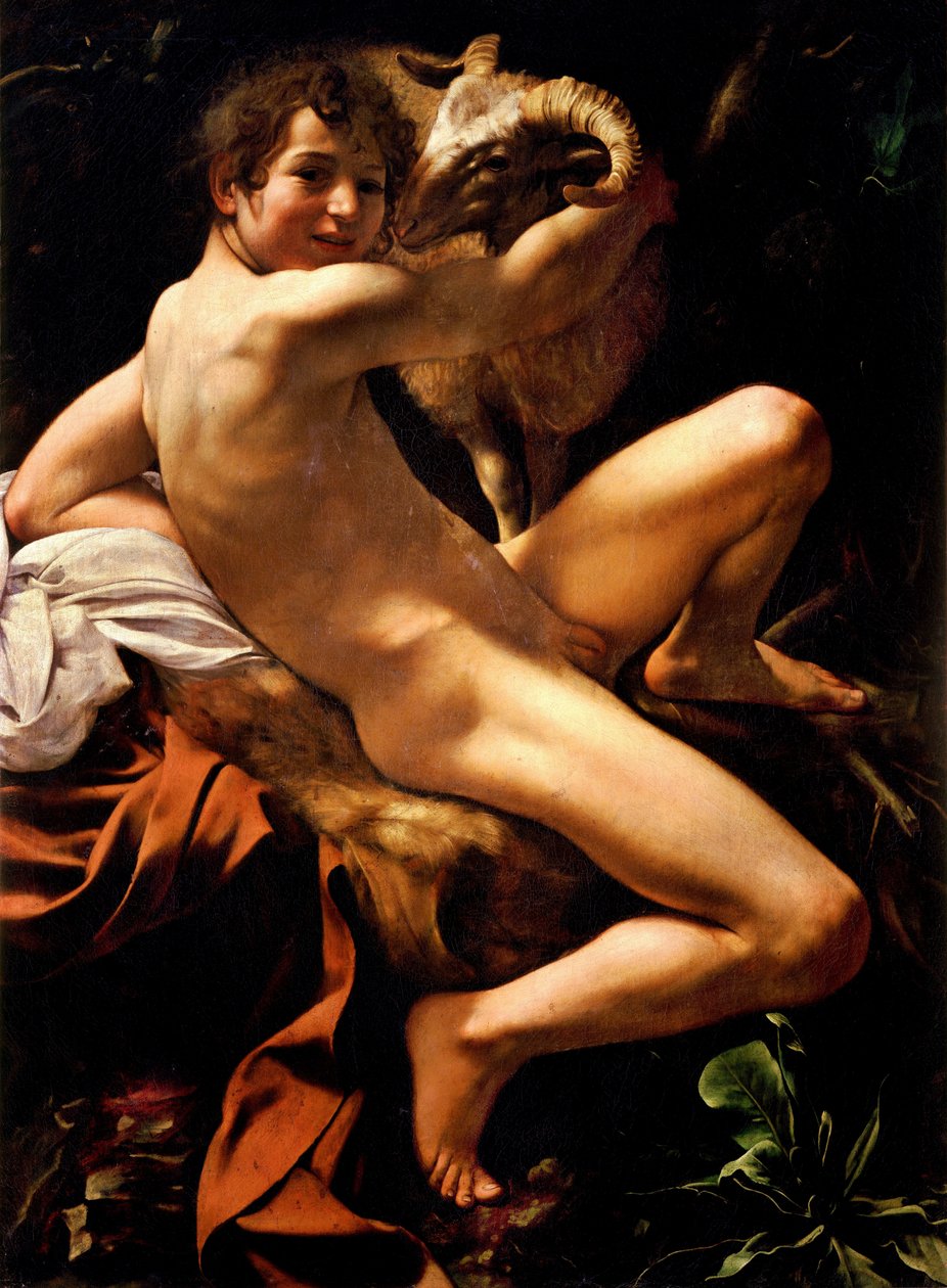 Św. Jan Chrzciciel autorstwa Michelangelo Merisi Caravaggio
