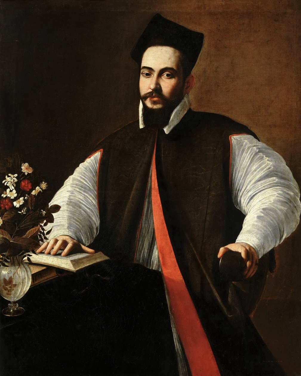 Włoski: Portret Maffeo Barberiniego Portret Maffeo Barberiniego (papieża Urbana VIII) autorstwa Caravaggio