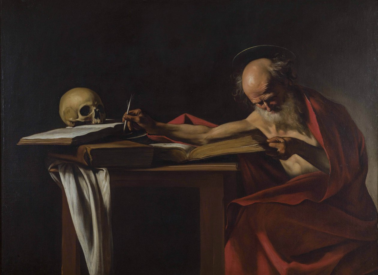 Święty Jerome autorstwa Caravaggio