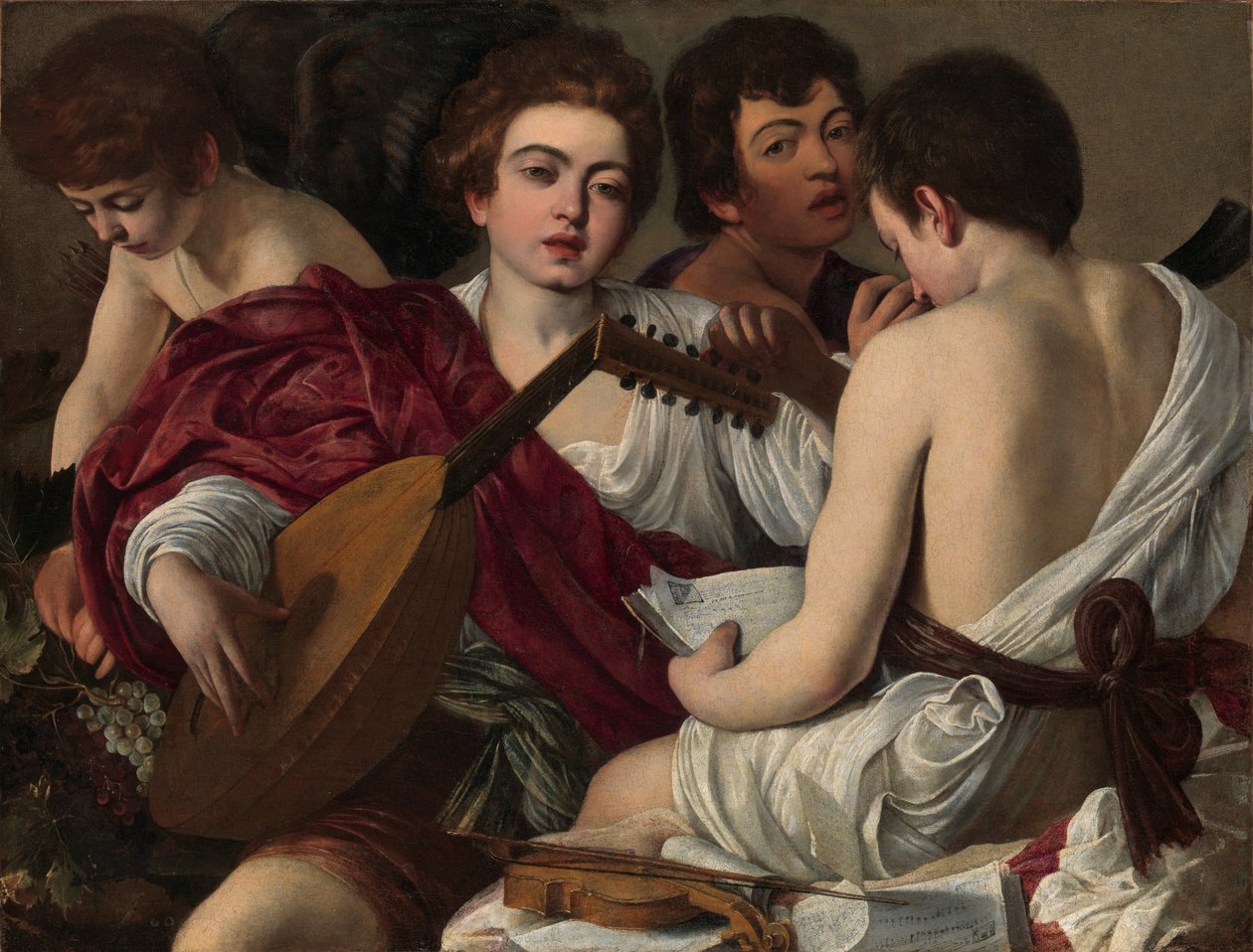 Muzycy autorstwa Caravaggio