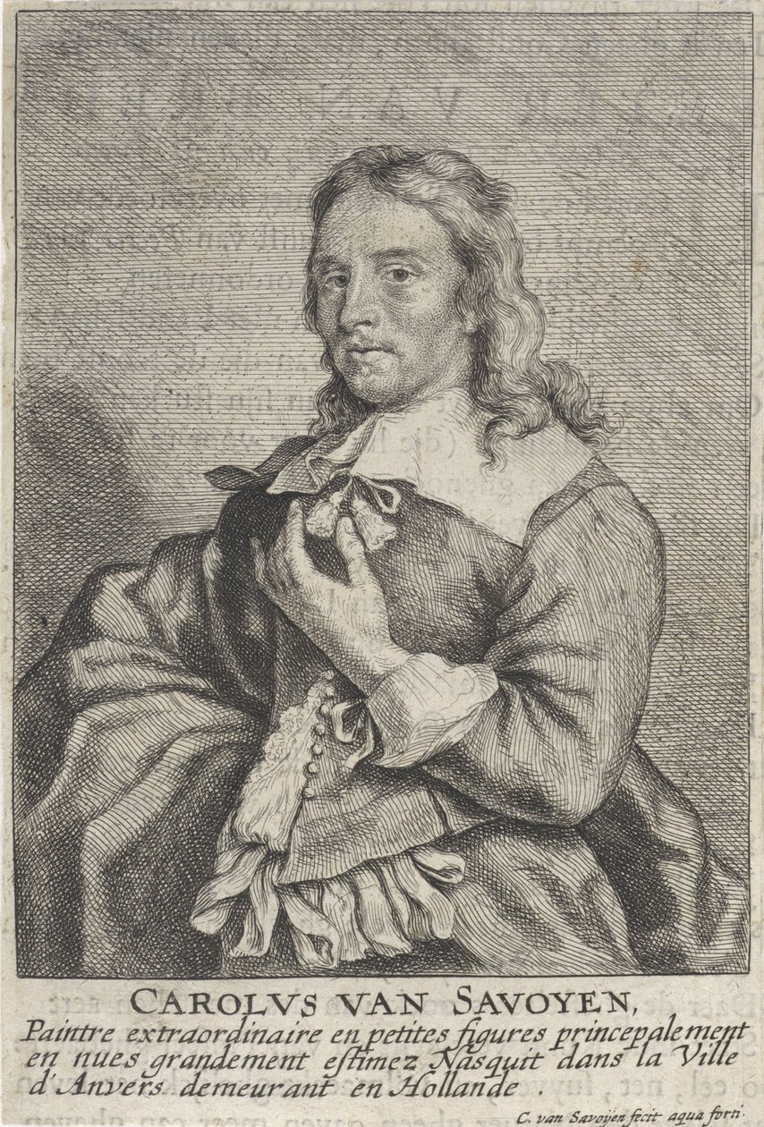Autoportret autorstwa Carel van Savoyen