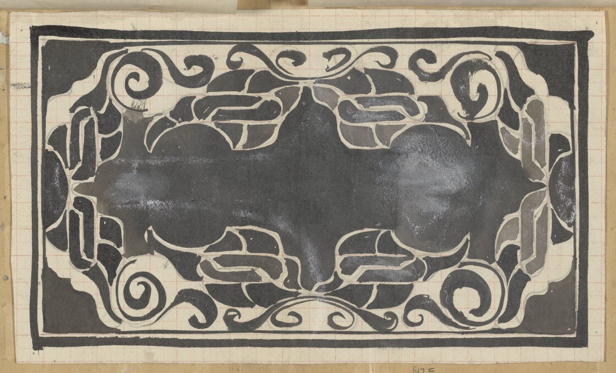 Deseń autorstwa Carel Adolph Lion Cachet