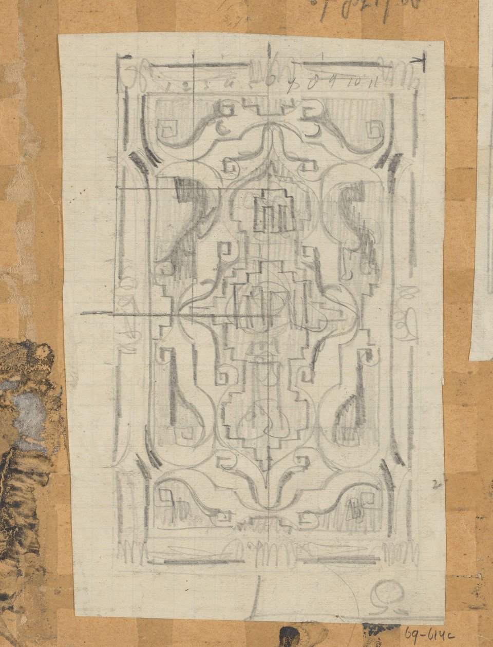 Dekoratives Design autorstwa Carel Adolph Lion Cachet