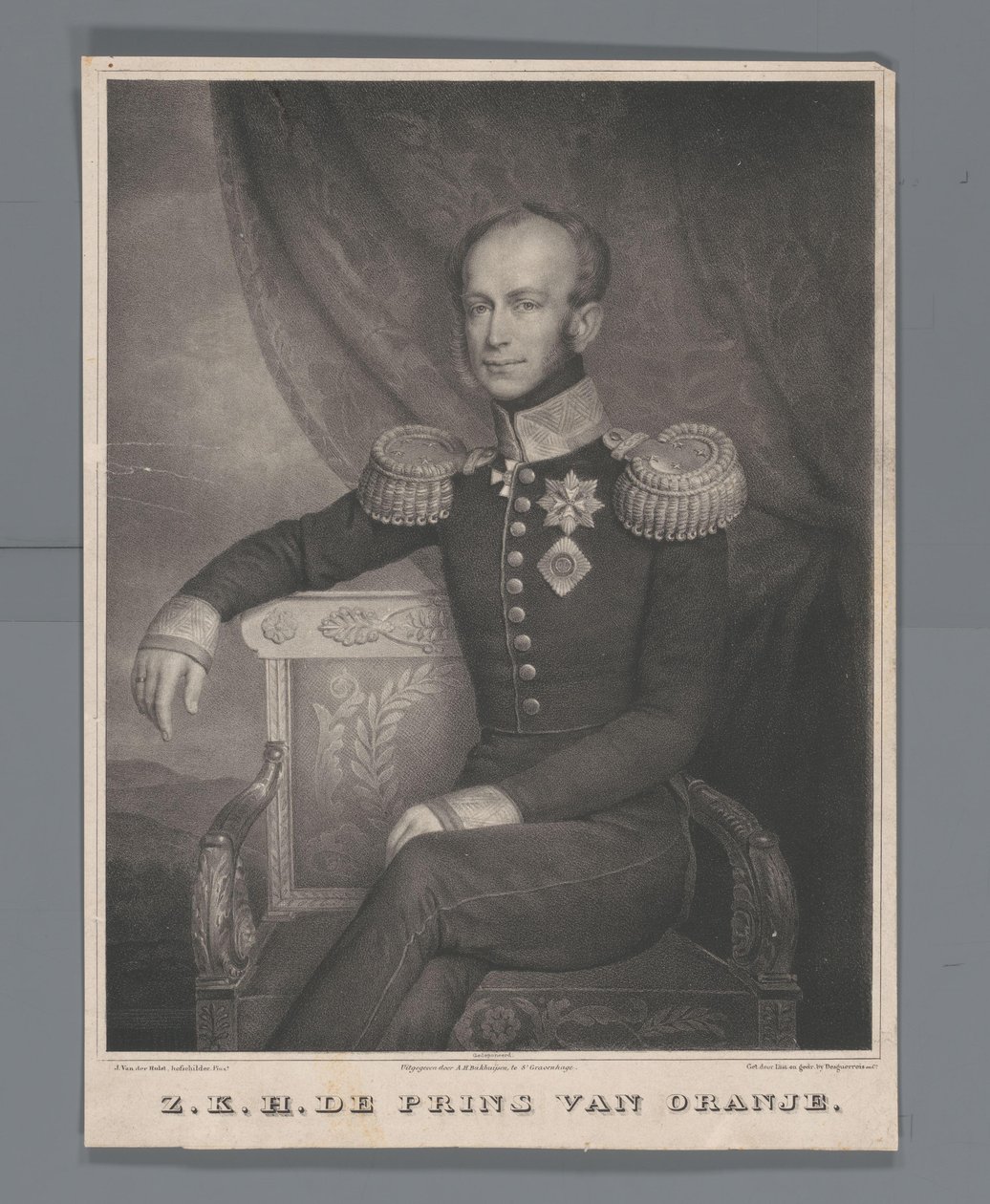 JKW Książę Pomarańczy (tytuł na obiekcie) autorstwa Carel Christiaan Antony Last