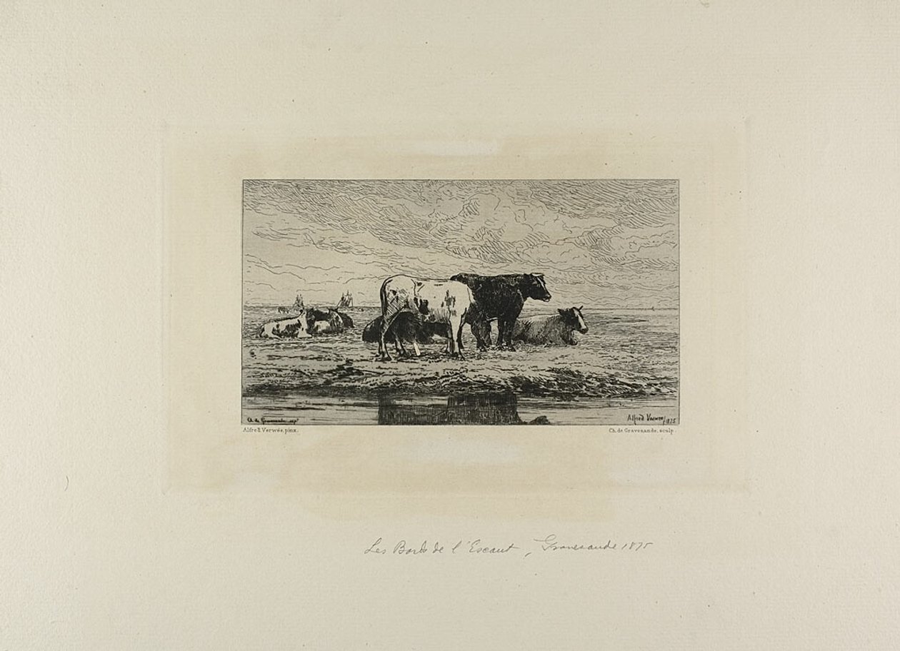 Bank of Escaut autorstwa Carel Nicholaas Storm van Gravesunde