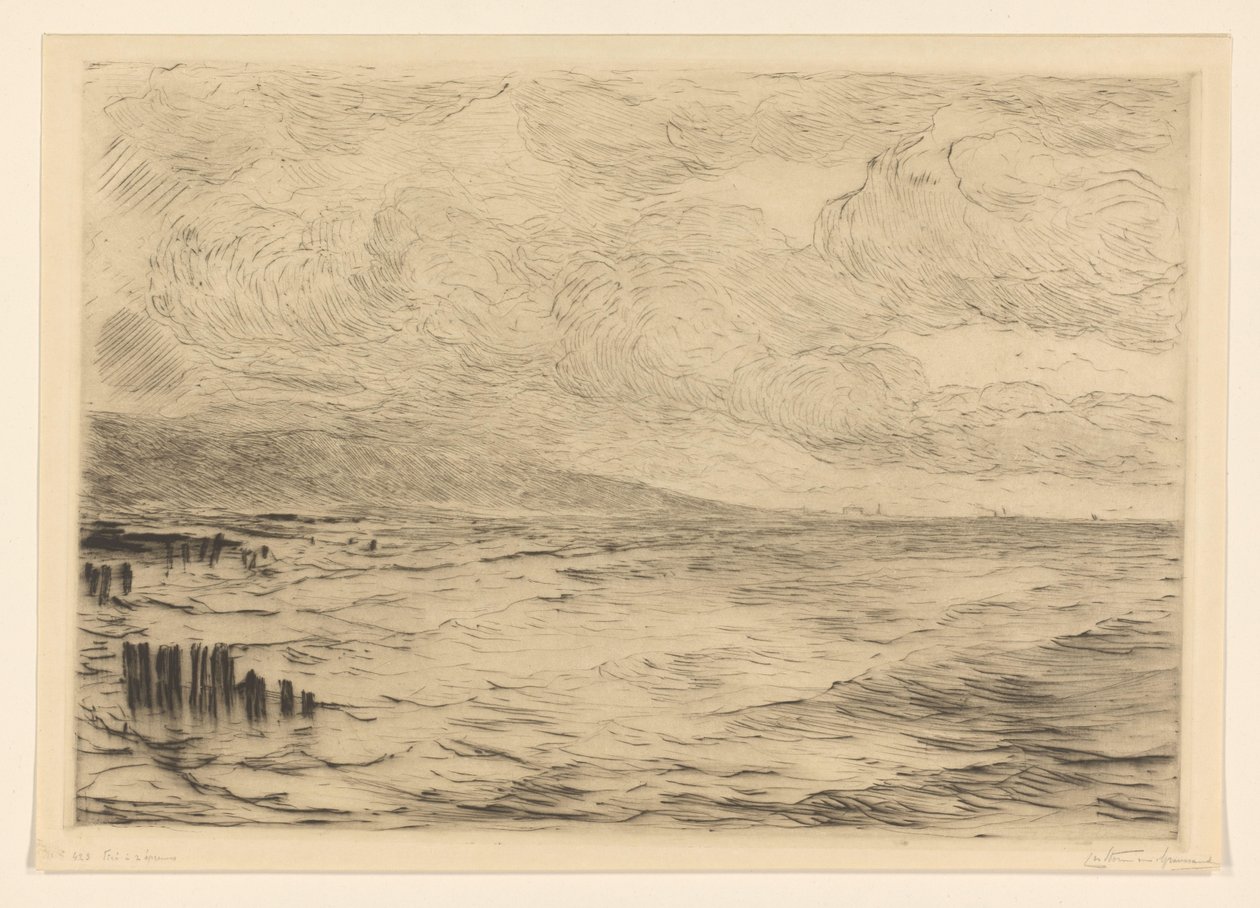 Wybrzeże Walcheren (tytuł oryginalny) autorstwa Carel Nicolaas Storm van 