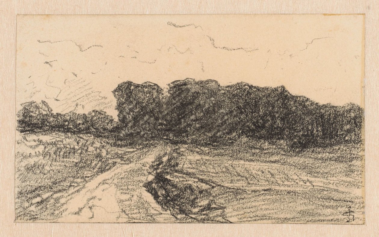 Linden-allee, droga do Bresserberg w Kleve autorstwa Carel Nicolaas Storm van 
