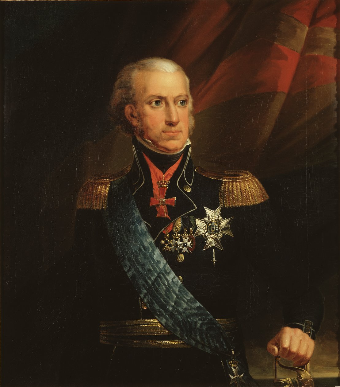 Karol XIII, 1748-1818, król Szwecji i Norwegii autorstwa Carl Fredric von Breda