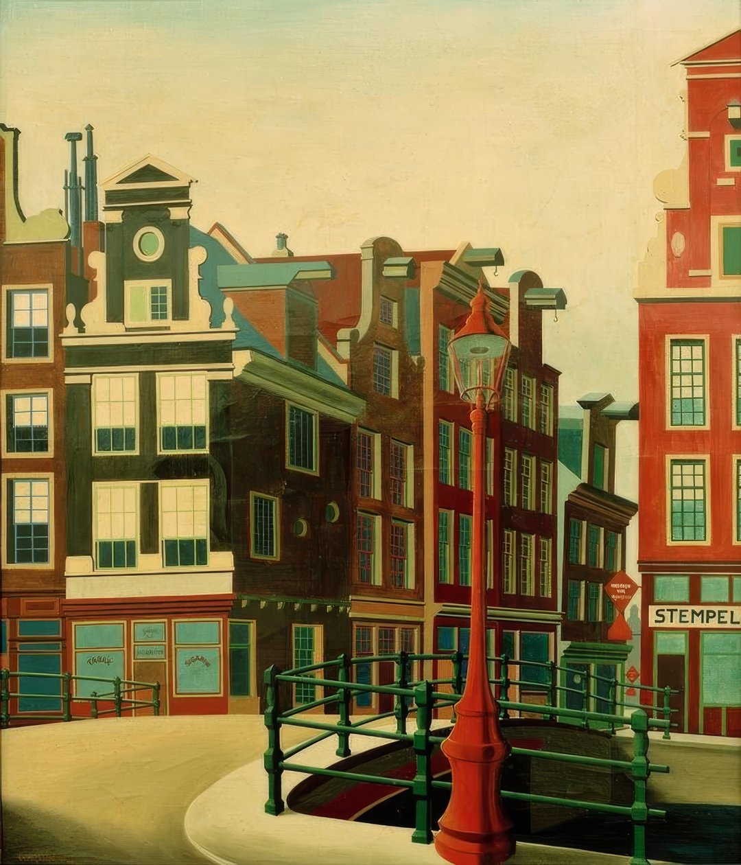 Amsterdam, Singelgracht autorstwa Carl Grossberg