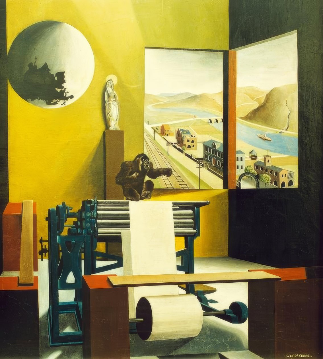 Maszynownia autorstwa Carl Grossberg