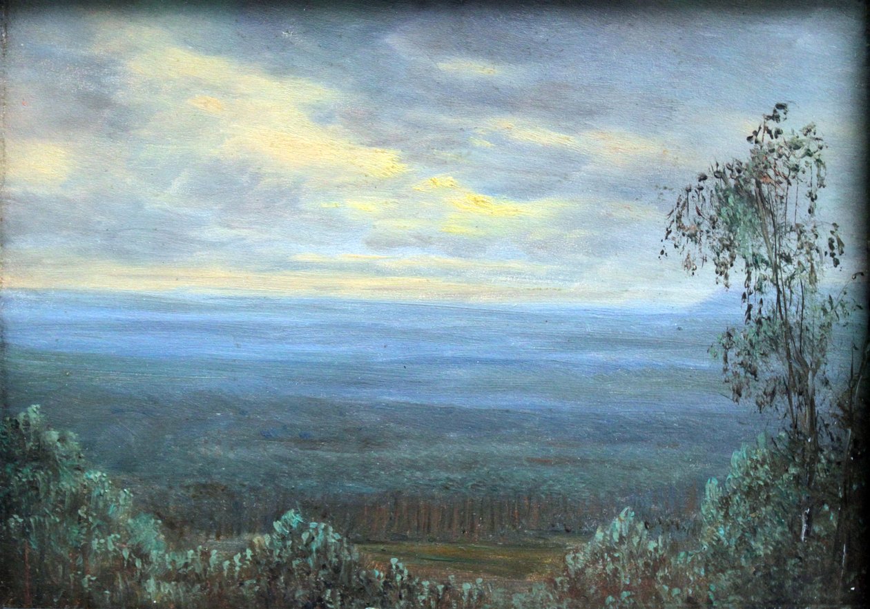 Poranna mgła autorstwa Carl Gustav Carus