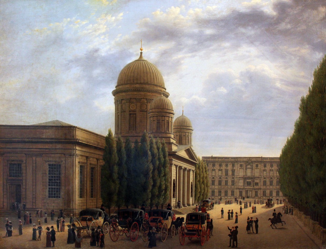 Katedra Berlińska autorstwa Carl Georg Adolph Hasenpflug