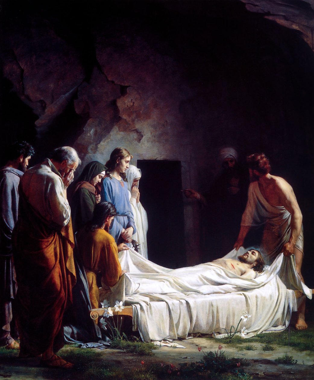 Pogrzeb Chrystusa autorstwa Carl Heinrich Bloch