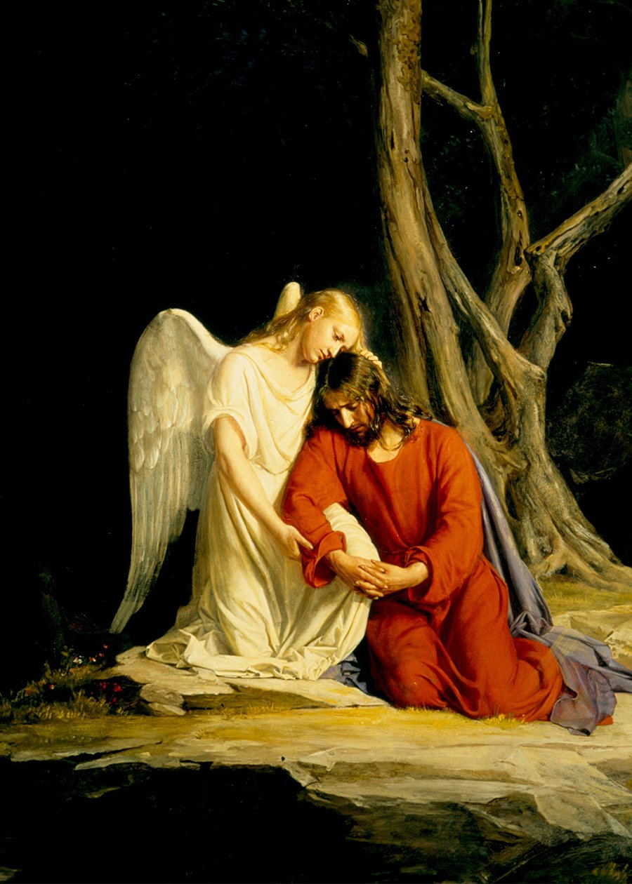 Getsemani autorstwa Carl Heinrich Bloch
