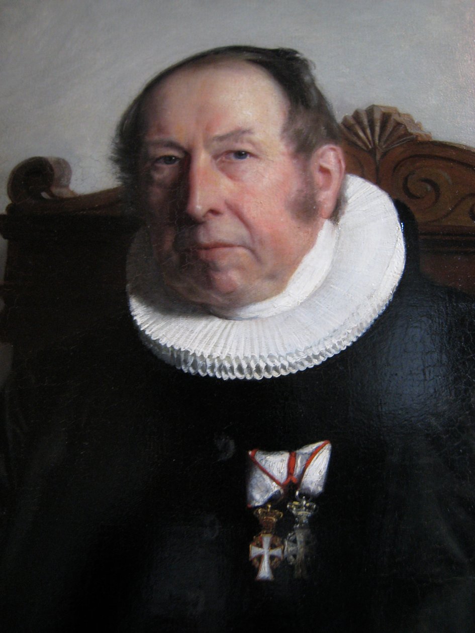 Peter C. Rothe, proboszcz Kopenhagi autorstwa Carl Heinrich Bloch