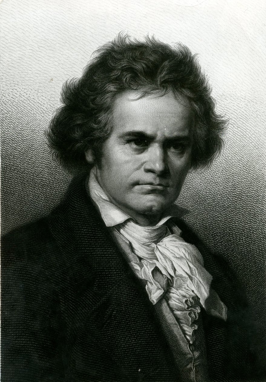 Portret Beethovena autorstwa Carl Jager