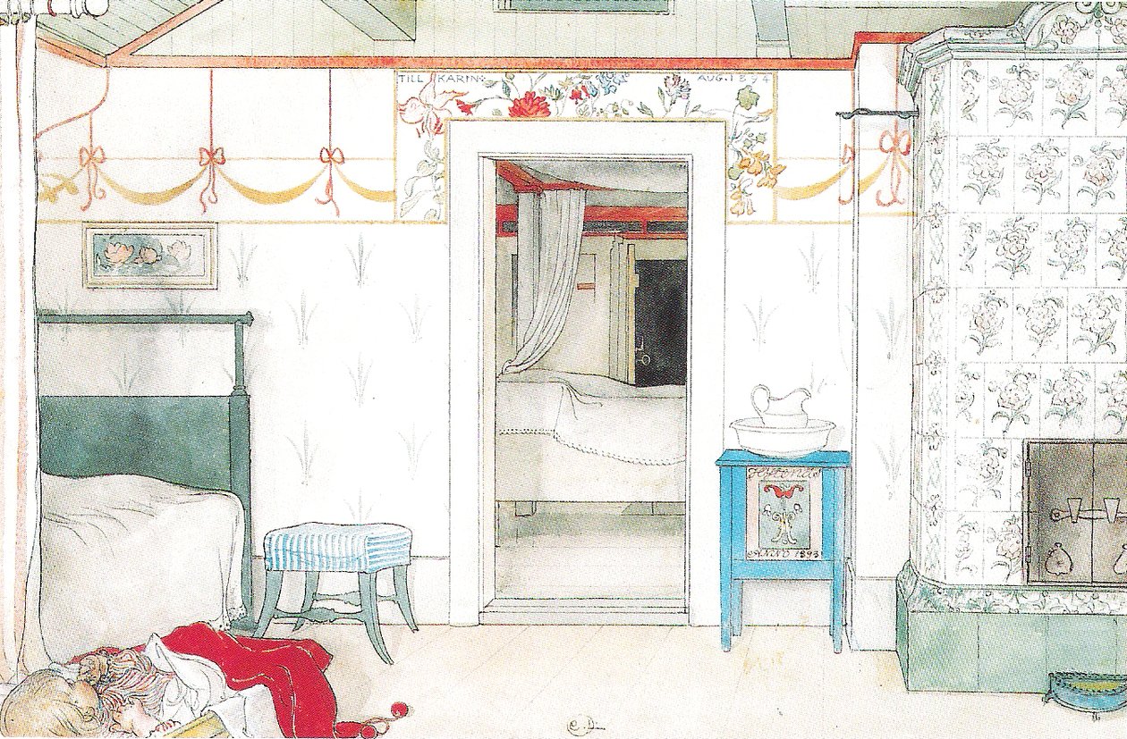 Britas Nupplur autorstwa Carl Larsson
