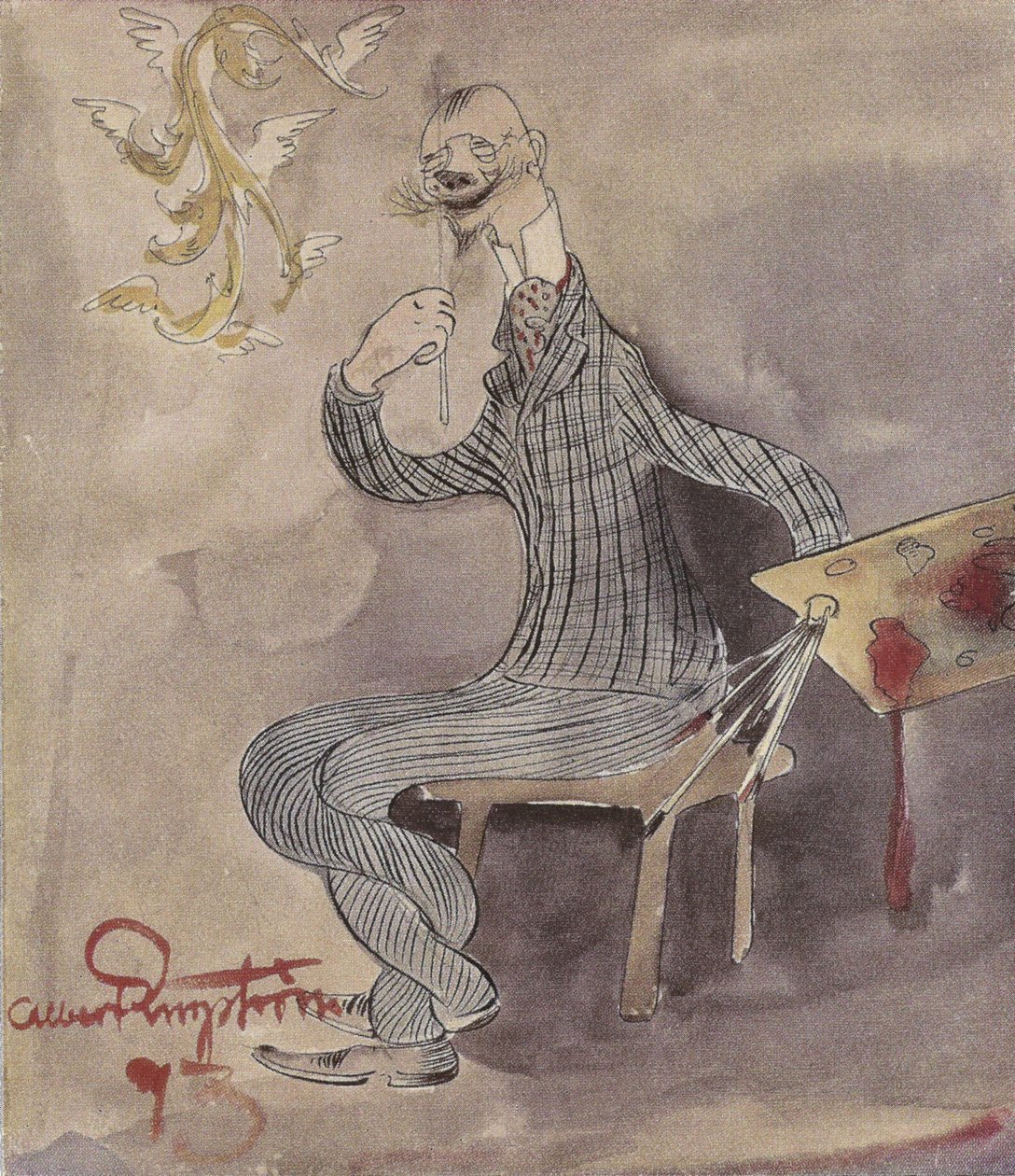 Karykatura Carla Larssona autorstwa Carl Larsson