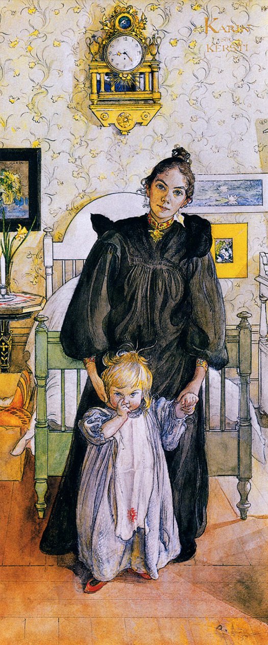 Karin i Kersti autorstwa Carl Larsson