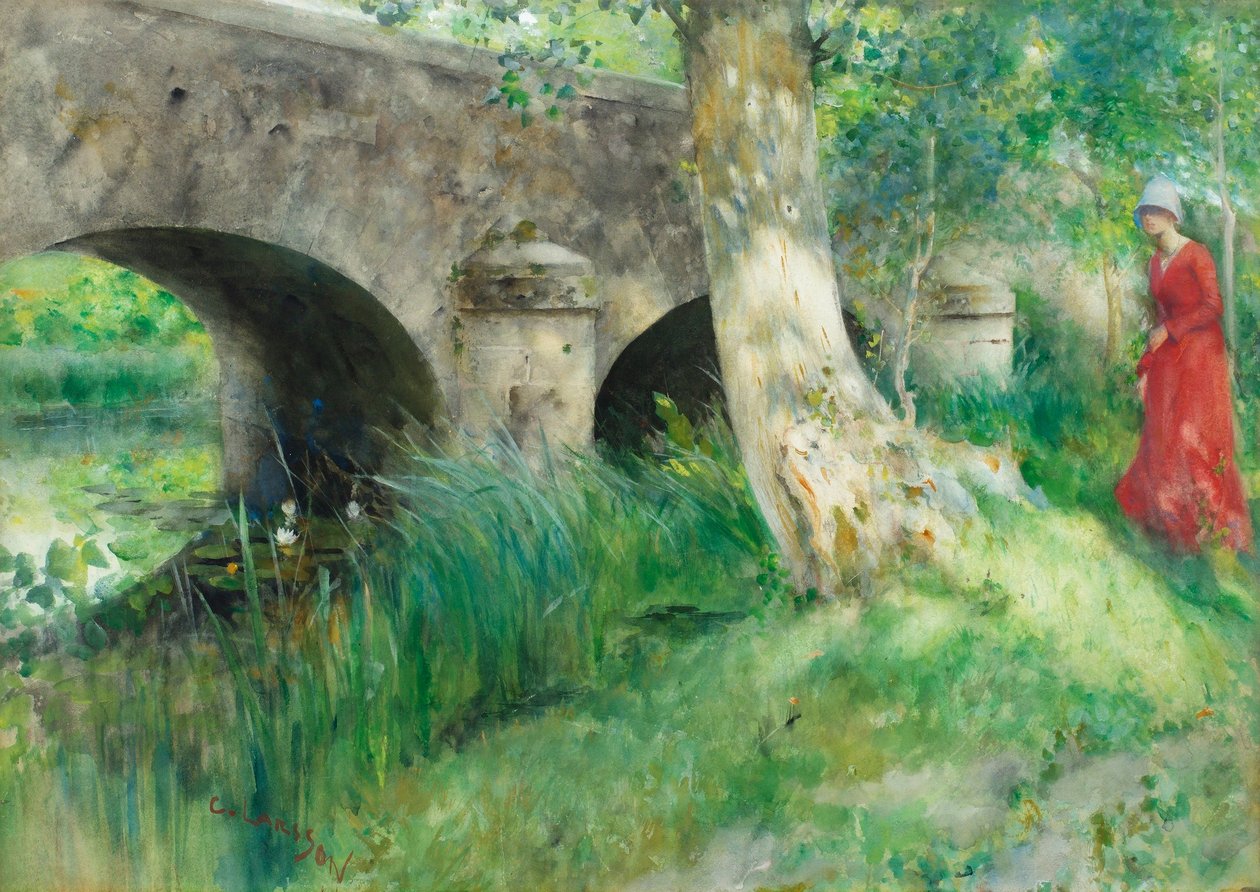Średniowieczny autorstwa Carl Larsson