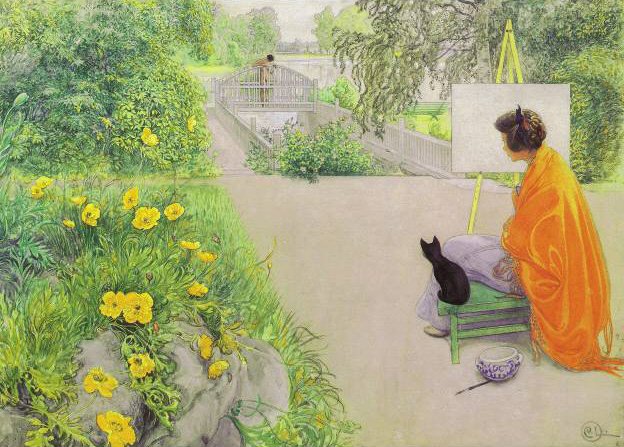 Most autorstwa Carl Larsson