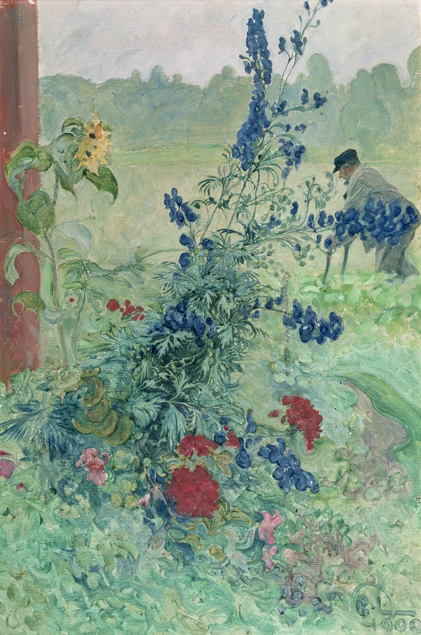Dziadek autorstwa Carl Larsson