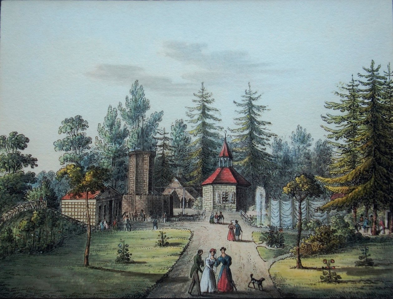 Bad Warmbrunn autorstwa Carl Mattis