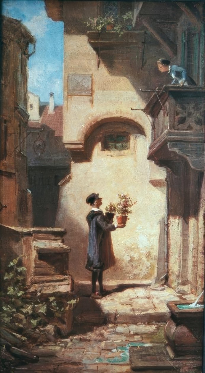 Życzliwy autorstwa Carl Spitzweg