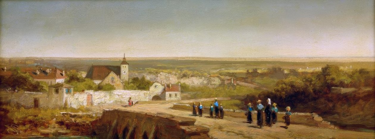 Dziewczyny z Instytutu wracają do domu autorstwa Carl Spitzweg