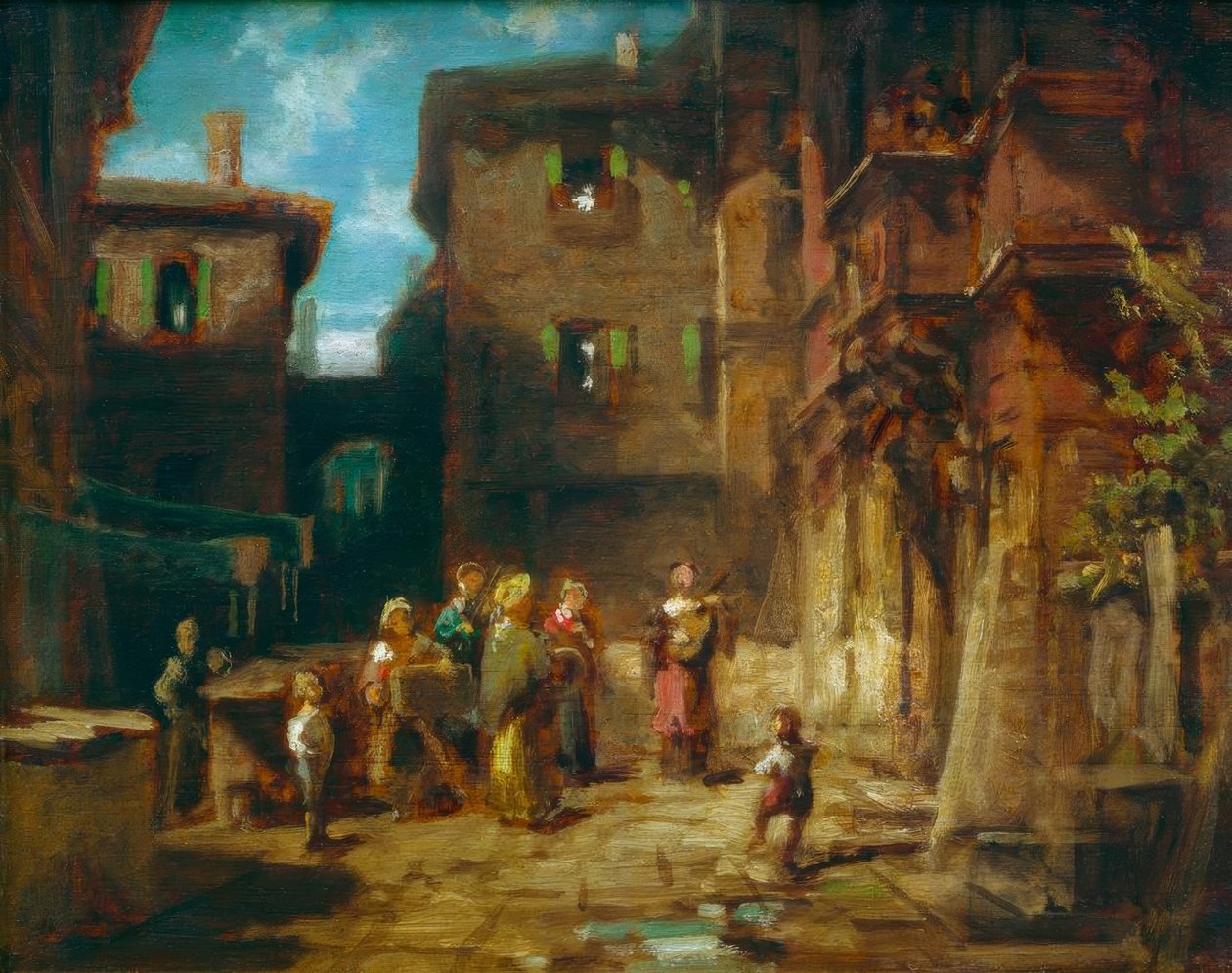 Muzycy uliczni autorstwa Carl Spitzweg