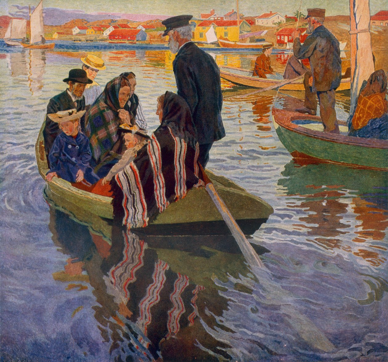 Ludzie Kościoła autorstwa Carl Wilhelm Wilhelmson