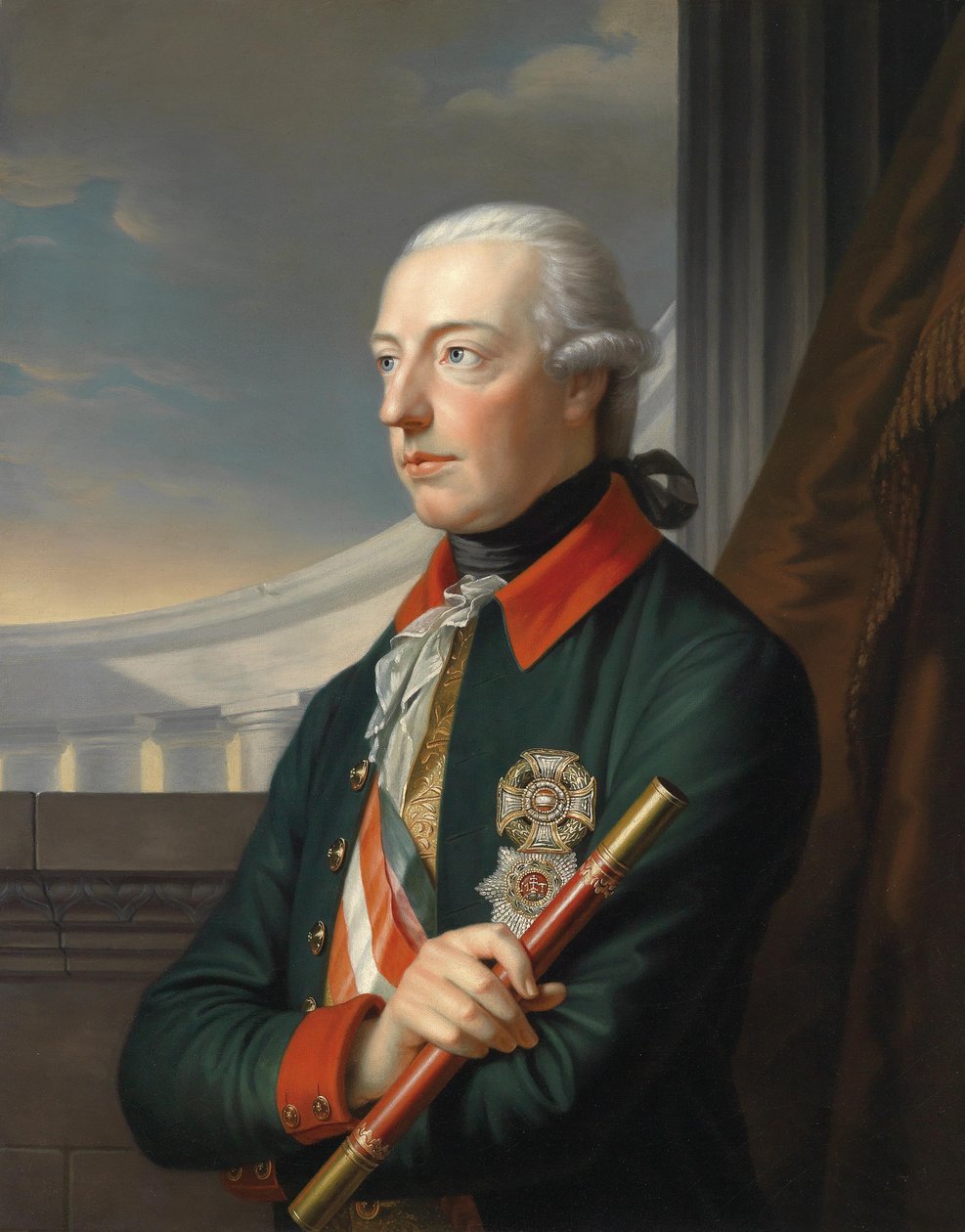 Portret cesarza Józefa II (1741-1790) autorstwa Carl von Sales