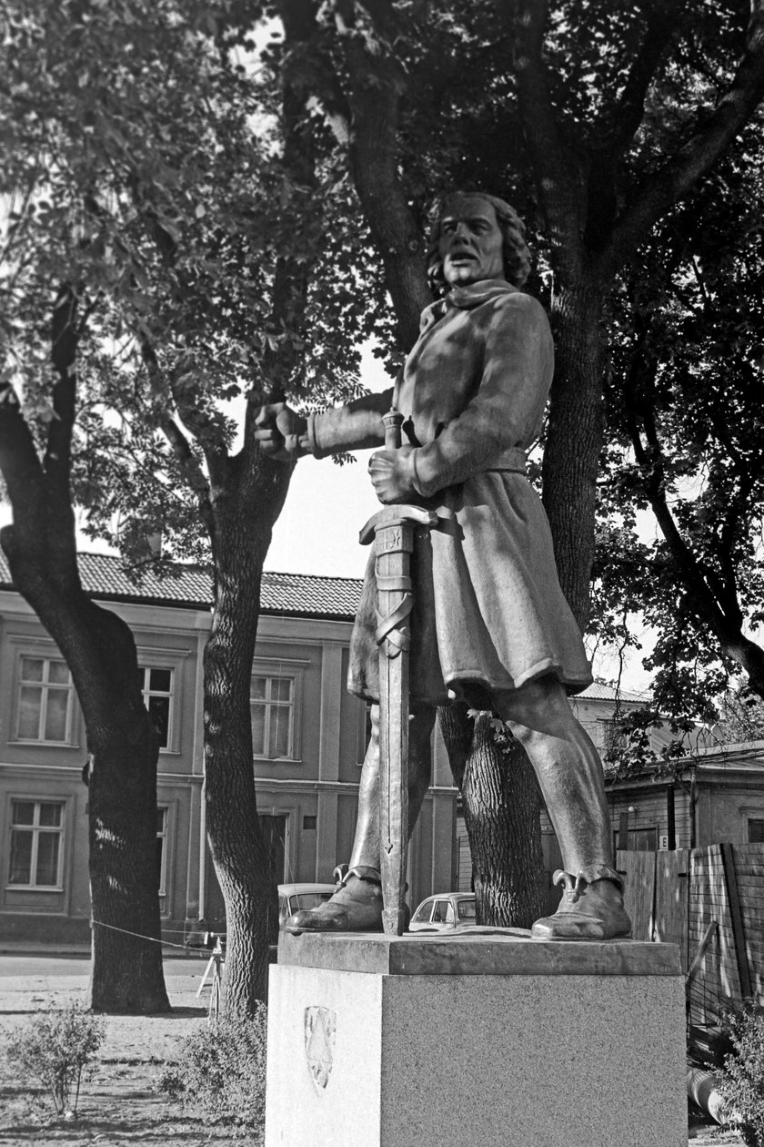 Pomnik Engelbrekta Engelbrektssona w Arboga, Szwecja, 1969 r. autorstwa Carl Johan Eldh