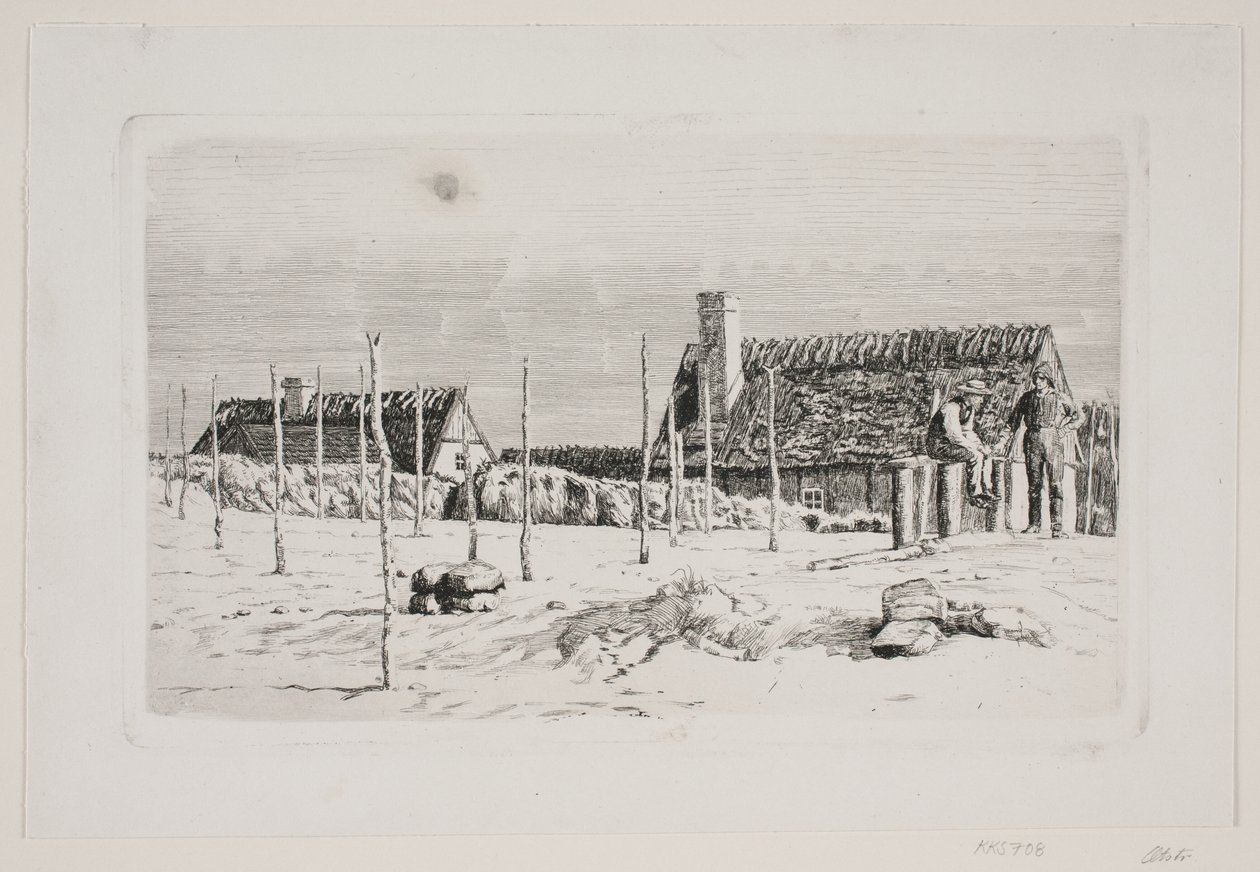Impreza w Hornbæk. niedzielny poranek autorstwa Carl Bloch