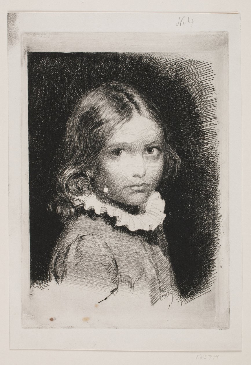 Portret Clary Emilie Rose Bloch autorstwa Carl Bloch