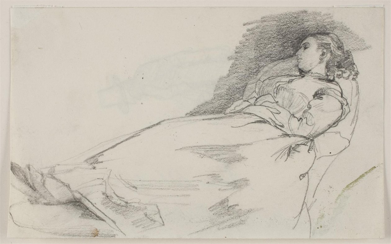 Śpiąca kobieta (Alma Bloch) autorstwa Carl Bloch