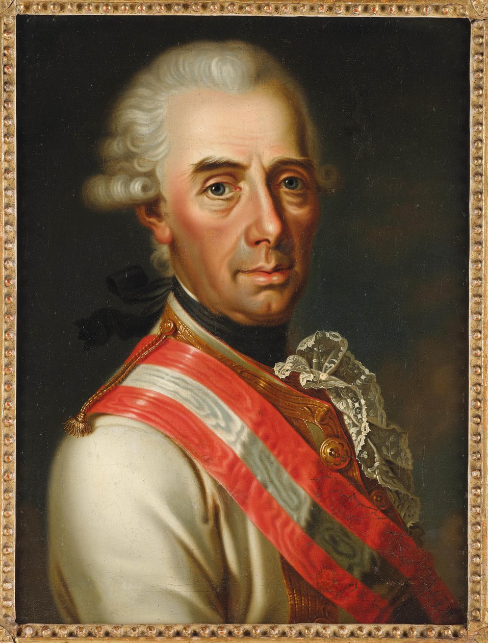 Feldmarszałek Baron Ernst Gideon von Laudon 1717-1790. autorstwa Carl Caspar