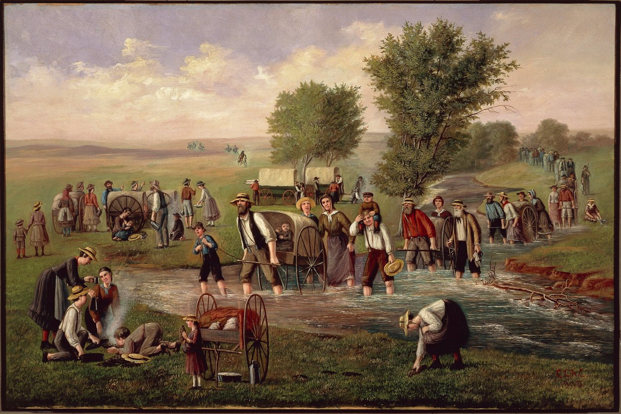 The Handcart Company, Carl Christian Anton Christensen (1832-1912) autorstwa Carl Christian Anton Christensen