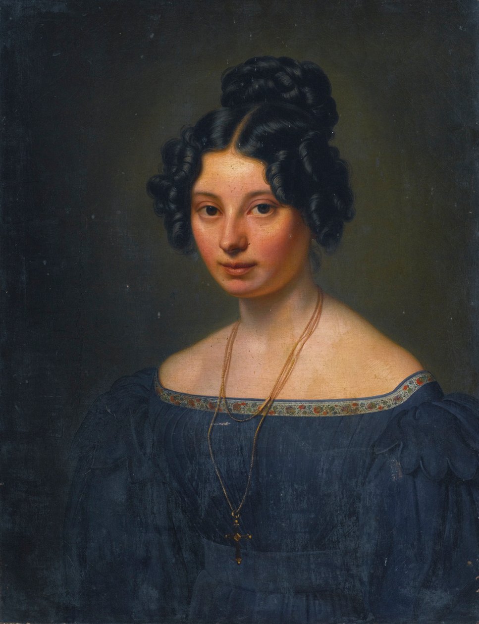 Anna Motherbig autorstwa Carl Christian Vogel von Vogelstein