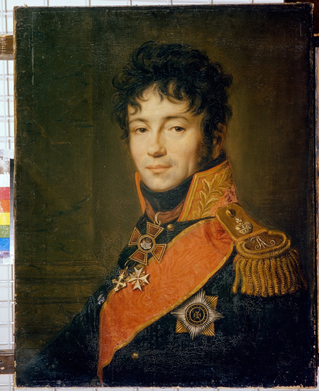 Portrait du count Evgraf Fedotovich Komarovsky (1769-1843) - Peinture de Carl Christian Vogel von Vogelstein (1788-1868), huile sur toile, 67x52 cm - Portret hrabiego Evgrafa Fedotovicha Komarovsky