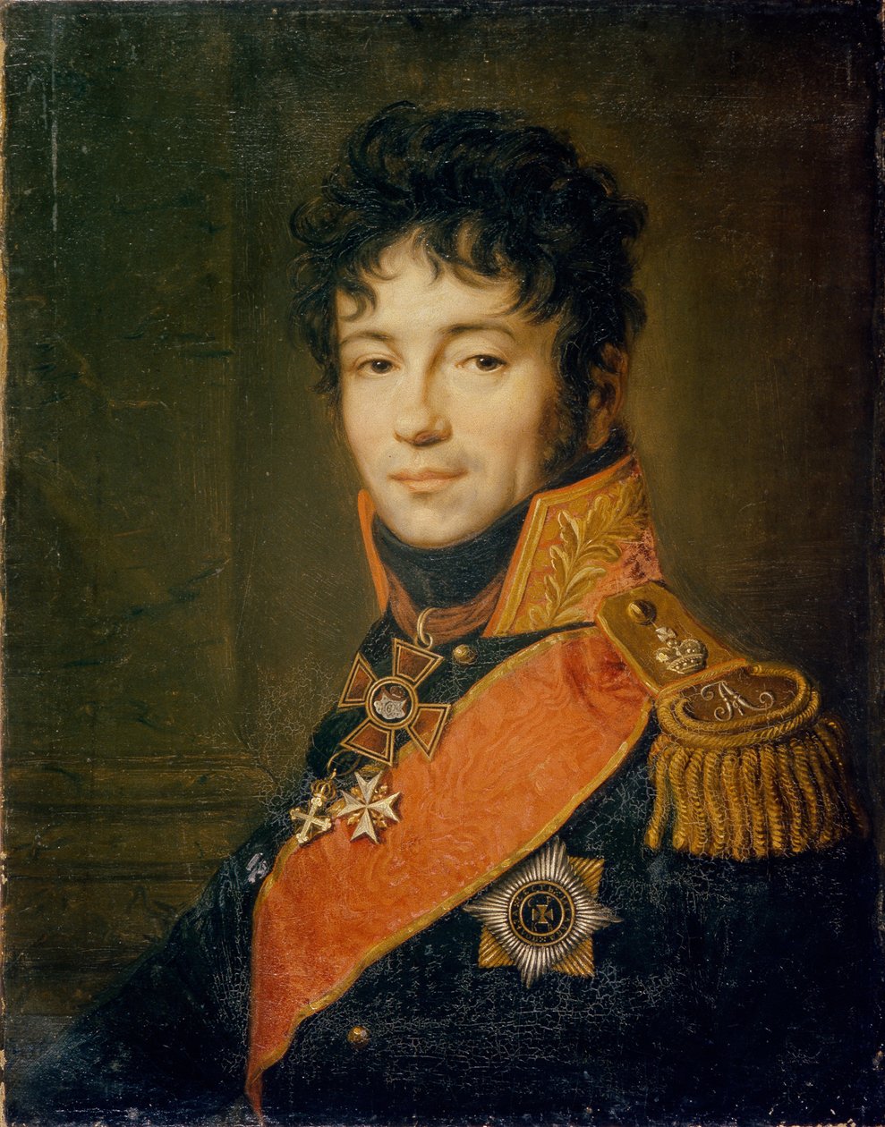 Portret hrabiego Evgrafa Fedotowicza Komarowskiego 1769-1843 autorstwa Carl Christian Vogel von Vogelstein