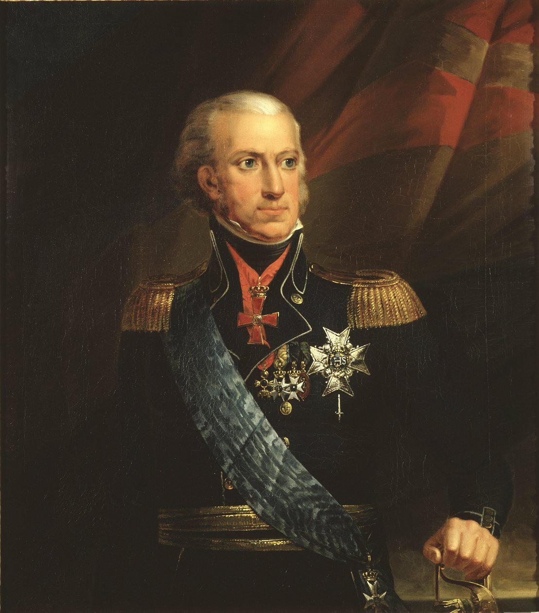 Karol XIII, roi de Suede - Portret króla Szwecji Karola XIII (1748-1818), autorstwa Bredy, Carl Frederik von (1759-1818). Olej na płótnie. Wymiar : 89x78 cm. Muzeum Narodowe w Sztokholmie autorstwa Carl Frederick von Breda