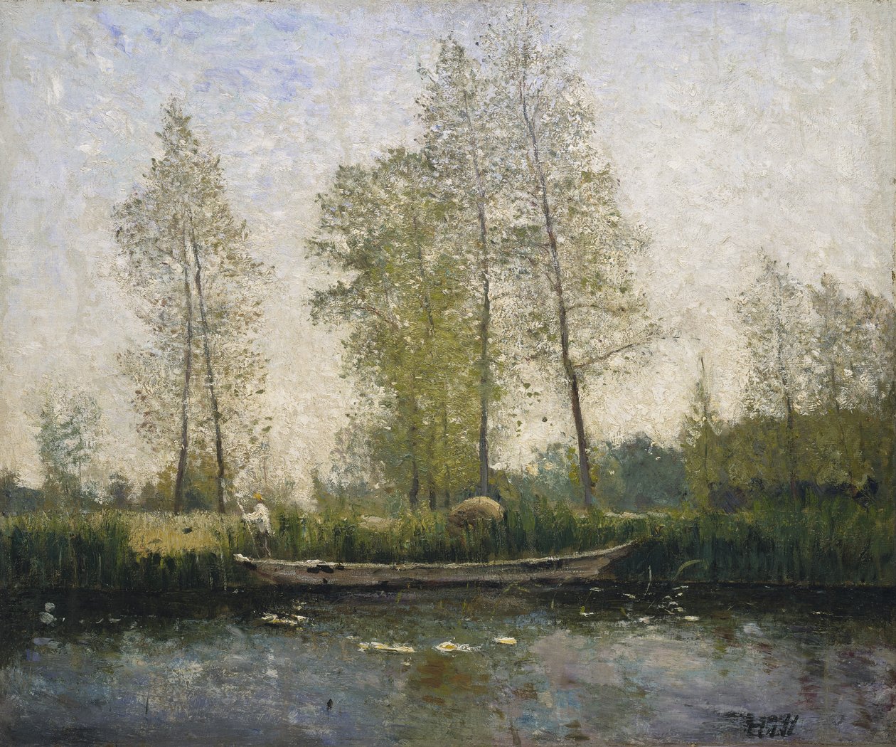 Sekwana. Motyw z St Germain, 1877 autorstwa Carl Fredrik Hill