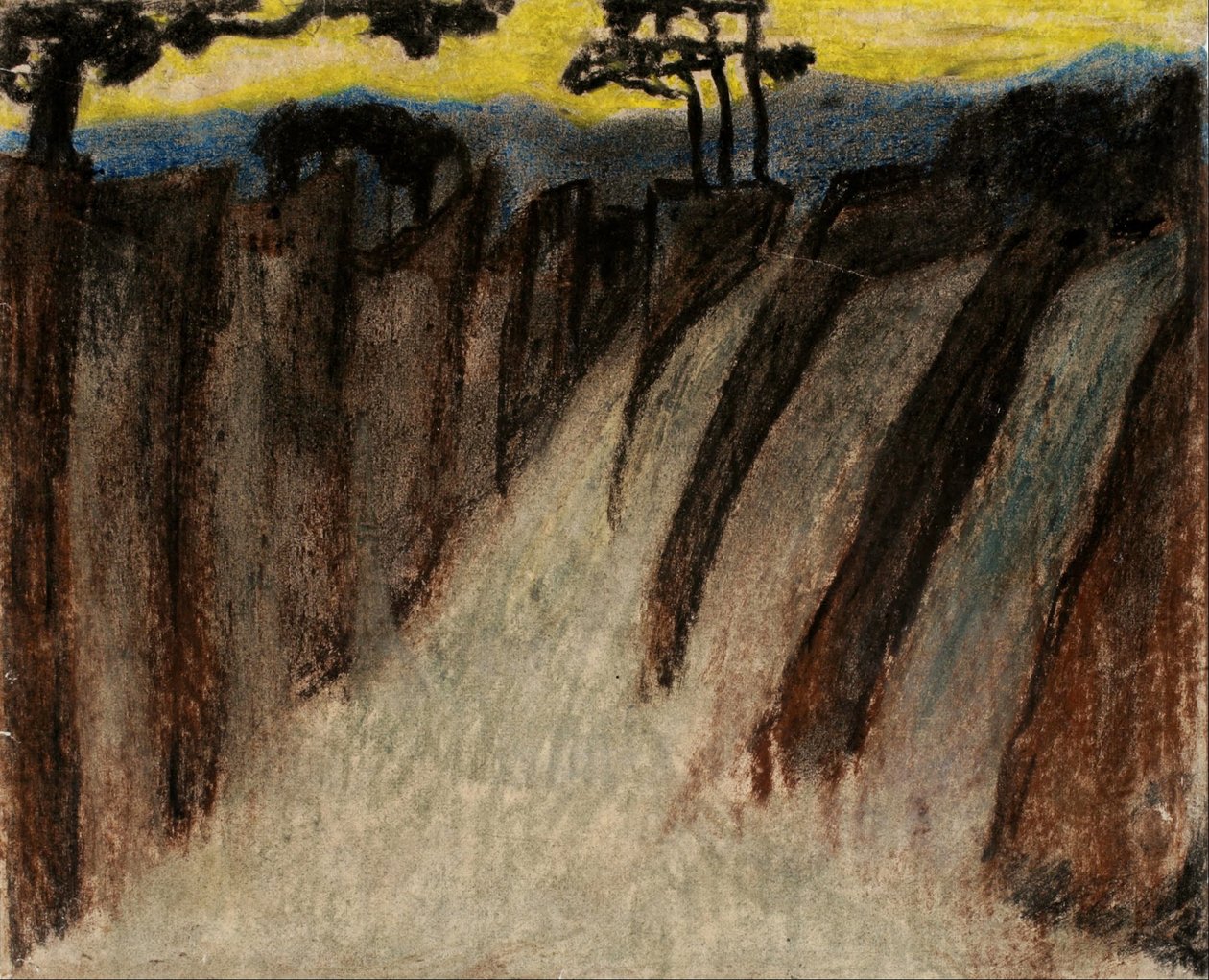 Bez tytułu (krajobraz o zmierzchu) autorstwa Carl Fredrik Hill