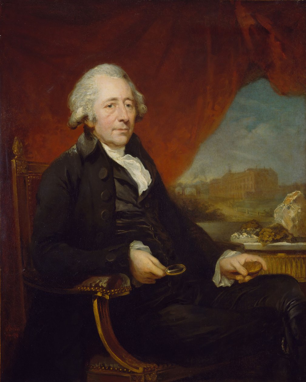 Portret Matthew Boultona 1728-1809, 1772. autorstwa Carl Fredrik von Breda